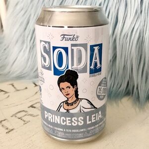 Star Wars, Funko, Soda, PRINCESS LEIA, Vinyl Figure, Limited Edition, NEW SEALED